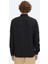 Siyah Bisiklet Yaka Düz Örgü Yün Karışımlı Triko Kazak 8