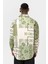 Etnik Desenli Oversize Gömlek Yeşil 2