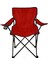 2'li Piknik ve Kamp Sandalyesi - Kırmızı 9