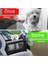 Evcil Hayvan Araba Koltuğu Katlanabilir Nefes Alabilir El ile Motorla Taşınabilir Kedi Köpek Koltuğu 8
