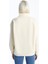 Xsıde Bej Dik Yaka Nakışlı Oversize Kadın Kalın Sweatshirt 4