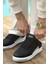 Avax Premium Kalite Erkek Sneaker Siyah 4