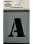 Ada Sanatsal Stencil Harf Boyama Şablonu X018 1
