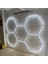 Hs 2822 Hexagonal 200W Petek LED Aydınlatma Lineer Armatür Beyaz Işık 2