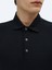 Siyah Düz Polo Yaka T-Shirt 4
