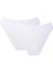 Basic Beyaz Kadın Slip Külot 2'li 3