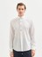 Erkek Slım Fıt Gömlek-Beyaz 1