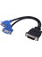 VGA Splitter Kablo - 59 Pin DVI To 2 VGA Çevirici 1