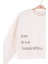 Kız Çocuk True Sweatshirt 8-14 Yaş Krem 4