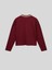 Kız Çocuk V Yaka Sweatshirt 6-14 Yaş Bordo 2