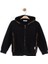 Kız Çocuk Echo Fermuarlı Sweatshirt 4-8 Yaş Siyah 2