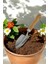 Kürek Bahçe Küreği Bahçıvan Saksı Çiçek Bitki Mini El Küreği Fide Toprak Hobi Geniş Kürek 32 cm 3