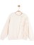 Kız Çocuk Fancy Sweatshirt 8-14 Yaş Krem 2