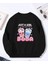 Boba Baskı Detaylı Bisiklet Yaka Içi Polarlı Sweatshirt 1
