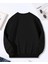 Yıldız Baskı Detaylı Bisiklet Yaka Içi Polarlı Sweatshirt 3
