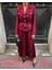 Bordo Kemerli Blazer Ceket ve Pilliseli Takım 6
