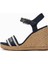 Mono Webbing Wedge Espadrilles Topuklu Sandalet 5