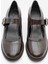 Kadın Tokalı Kalın Topuk Günlük Ayakkabı Loafer Meniz Kahve Croco 7