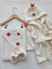 %100 Pamuk Bebek Bornoz Havlu Terlik 3'lü Set 1