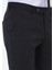 Siyah Düz Dokuma Slim Fit Klasik Yün Karışımlı Pantolon 3