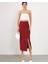Kadın Yırtmaç Detaylı Midi Boy Kalem Etek 3