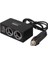 Olesson 1522 12-24V Tek USB Girişli 120W 80CM Kablolu 2'li Araç Çakmak Çoklayıcı 3