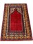 El Dokuma Vintage Kafkas Halısı 103X160 Kırmızı %100 Yün Namazlık 1