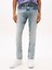 Tommy Hılfıger Erkek Marka Logolu Çift Cep Şık Görünüşlü Günlük Kullanıma Uygun Denim Mavi Jeans DM0DM21239 1A5 2