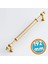 Mobilya Mutfak Çekmece Dolabı Dolap Kapak Kulpları Kulbu Altın Gold Metal Kulp 192 Mm-19.2 cm 1