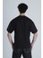 Not Dangerous Siyah Oversize Tasarım T-Shirt 4