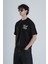God Wins Siyah Oversize Tasarım T-Shirt 3