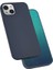 iPhone 13 Uyumlu Zore Silk Silikon-Lacivert 1