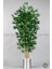 Yapay Bambu Ağacı 180CM Metal Saksıda Yoğun Yapraklı 7 Dallı 1