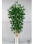 Yapay Bambu Ağacı 180CM Metal Saksıda Yoğun Yapraklı 7 Dallı 8
