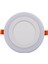 Noas YL11 0600 Sıva Altı 6+3W 3 Fonksiyonlu Yuvarlak LED Spot 6500K Beyaz+Mavi 1