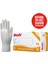 Beybi Lateks Pudralı Beyaz Muayene Eldiveni 100' Lü 20 Paket Small 2