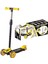 Cool Wheels Twist LED Işıklı 3 Tekerlekli Scooter Sarı 4