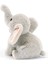 Peluş Oturan Yavru Fil 20 cm 3