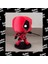 Deadpool Koca Kafa Mini Figür | 10CM Uzunluk | Kırmızı-Siyah | ( Yüksek Kalite 3D Baskı Pla ) 3