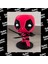 Deadpool Koca Kafa Mini Figür | 10CM Uzunluk | Kırmızı-Siyah | ( Yüksek Kalite 3D Baskı Pla ) 4