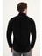 Düz Slim Fit Nakış Detaylı Kadife Erkek Gömlek 3