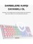 Claw Type-C Bağlantılı Tkl Blue Switch Mekanik Rainbow Antighosting Türkçe Q Gaming Oyuncu Klavyesi Beyaz 5