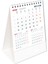 2026 Ofis Piramit Masa Takvimi Dikey Masaüstü Takvim 21X17 cm 2