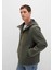 Kapüşonlu Yeşil Ceket 0110606-88487 1