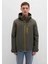 Kapüşonlu Yeşil Ceket 0110606-88487 3