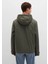 Kapüşonlu Yeşil Ceket 0110606-88487 4