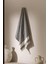 Yeni Sezon Brest %100 Pamuk Banyo Havlusu - Antrasit - 75X150 cm - Antrasit 1