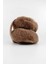 Kadın Soğuktan Koruyucu Soft Peluş Kışlık Kulaklık Kulak Isıtıcı Kahverengi 4