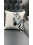 Zebra / Çift Tarafı Baskılı Evelyn Süet Kırlent Kılıfı 43 x 43 1