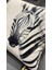 Zebra / Çift Tarafı Baskılı Evelyn Süet Kırlent Kılıfı 43 x 43 2